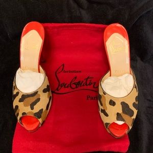 Christian Louboutin Leopard Heel